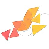 Nanoleaf Shapes Triangle Starter Kit, 9 Smarten Dreieckigen LED Panels RGBW - Modulare WLAN 16 Mio...