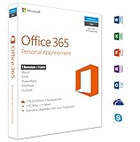 Microsoft Office 365 Personal multilingual | 1 Nutzer | Mehrere PCs / Macs, Tablets und mobile...