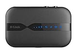 D-Link DWR-932 Mobiler LTE Hotspot (4G LTE mit bis zu 150 Mbit/s Downloadgeschwindigkeit) Schwarz