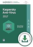 Kaspersky Anti-Virus 2017 Standard | 1 Gerät| 1 Jahr| PC | Download