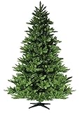 RS Trade® HXT 19001 künstlicher Weihnachtsbaum 210 cm (Ø ca. 146 cm ) mit 1910 Spitzen und...