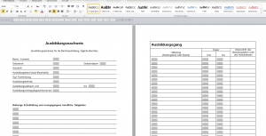 ausbildungsnachweis vorlage