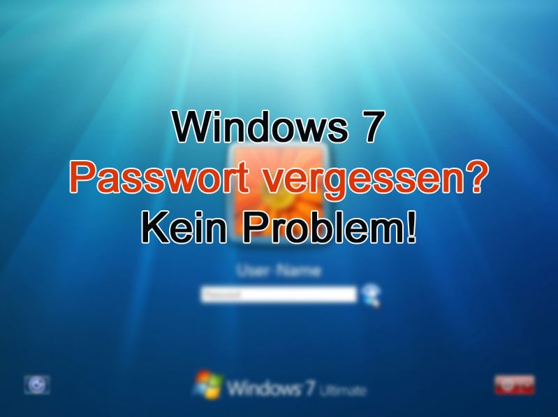 Windows 7 Passwort