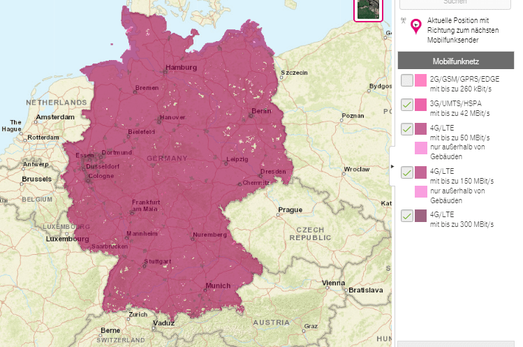 Telekom Congstar Netzabdeckung