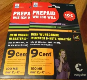 congstar Prepaid Karte