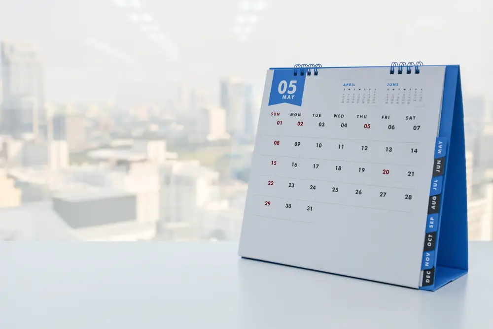 Für Büro und Home-Office: Tischkalender einfach selbst gestalten