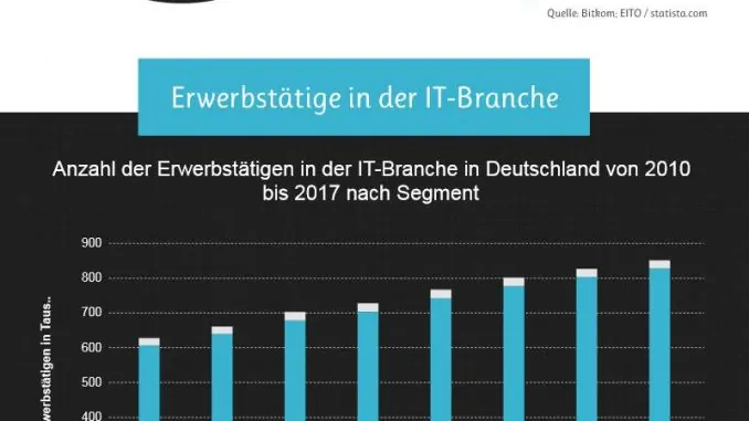 : Infografik zur IT-Branche in Deutschland