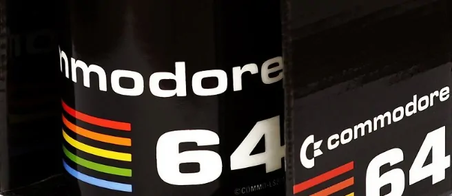 Zurück in die Zukunft - Kaffee-Tasse mit C64-Logo