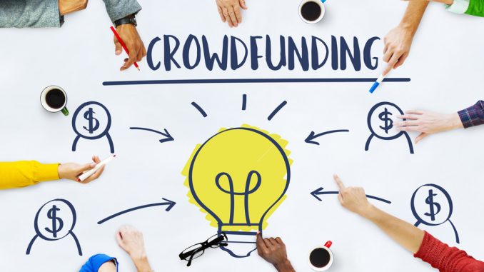 Was ist Crowfunding? Crowdfunding Grafik