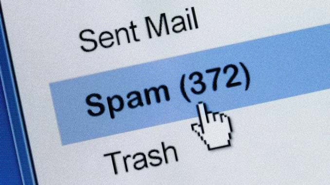 Spam-Emails im Posteingang