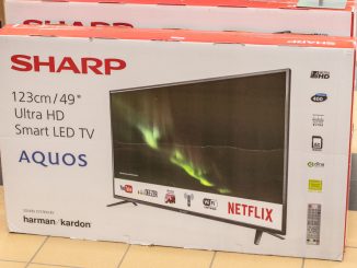 Ultra HD Fernseher von Sharp in der Original Verpackung