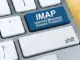Notebook-Tastatur mit der Bezeichnung IMAP