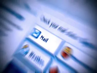 E-Mail Icon in der Nahaufnahme