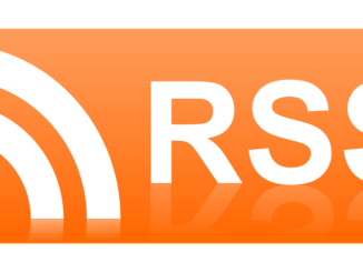 RSS Feed Logo in Orange-Weiß