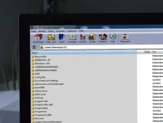 Winrar auf dem Desktop PC