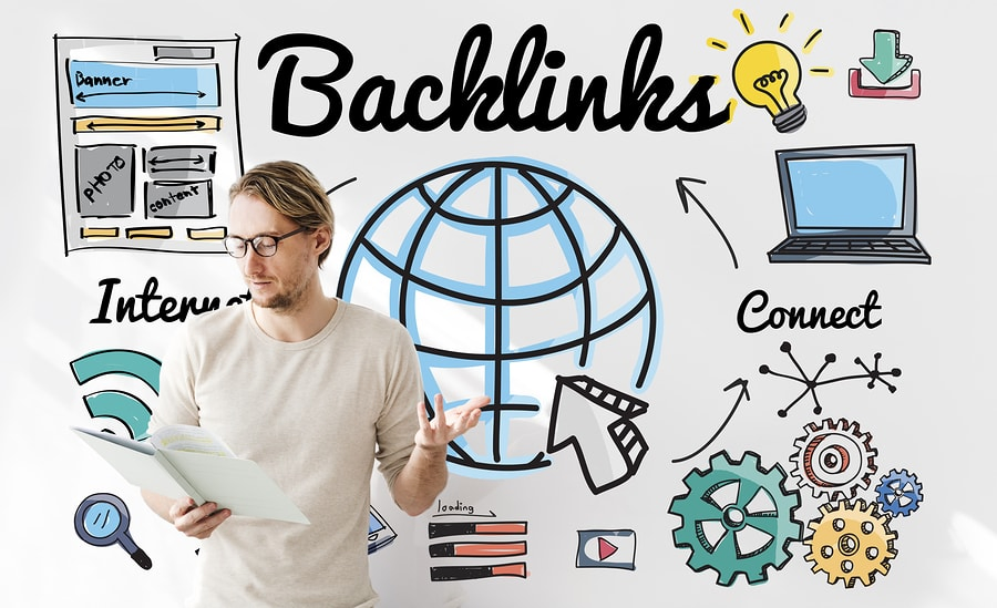 Infografik zum Thema Backlinks