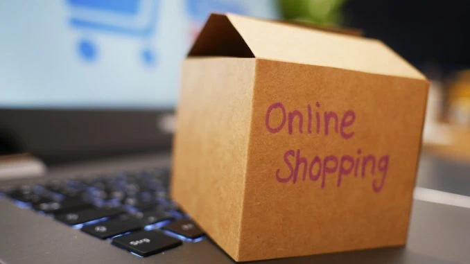 Online Shopping Grafik