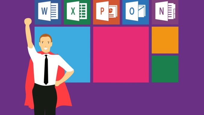 Grafik mit allen Office Icons